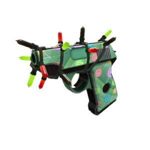 Strange Festivized Professional Killstreak Brain Candy Pistol (Factory New)