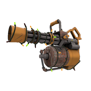 Strange Festivized Professional Killstreak Brick House Minigun (Minimal Wear)