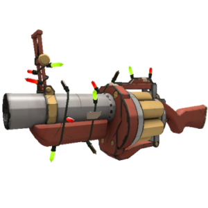 Strange Festivized Professional Killstreak Civic Duty Mk.II Grenade Launcher (Minimal Wear)