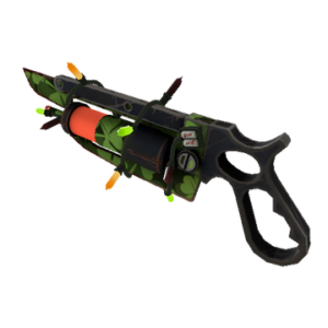 Strange Festivized Professional Killstreak Clover Camo'd Ubersaw (Field-Tested)