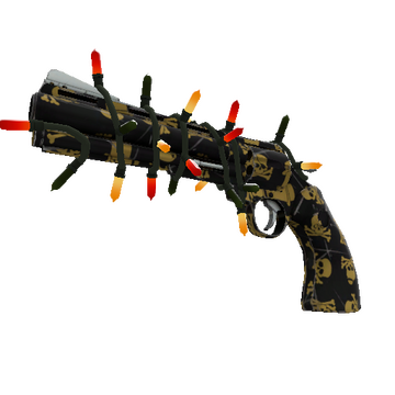 Strange Festivized Professional Killstreak Dead Reckoner Revolver (Minimal Wear)