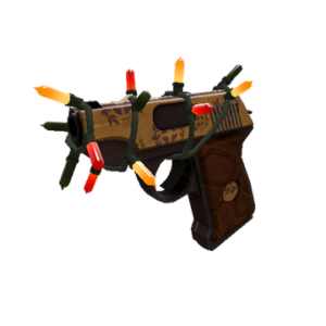 Strange Festivized Professional Killstreak Dressed to Kill Pistol (Factory New)
