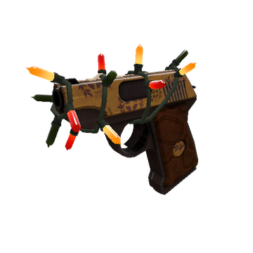Strange Festivized Professional Killstreak Dressed to Kill Pistol (Factory New)