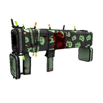Strange Festivized Professional Killstreak Haunted Ghosts Black Box (Battle Scarred)