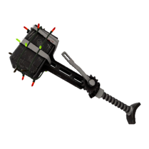 Strange Festivized Professional Killstreak Kill Covered Powerjack (Field-Tested)