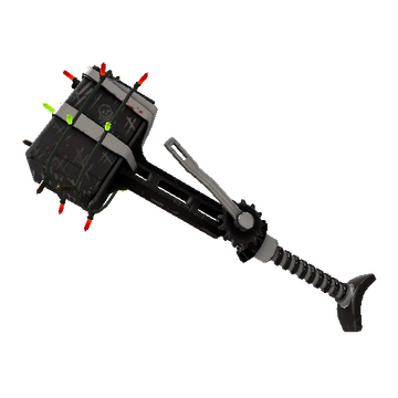 Strange Festivized Professional Killstreak Kill Covered Powerjack (Field-Tested)