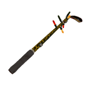 Strange Festivized Professional Killstreak Leopard Printed Disciplinary Action (Well-Worn)