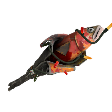 Strange Festivized Professional Killstreak Organ-ically Hellraised Holy Mackerel (Battle Scarred)