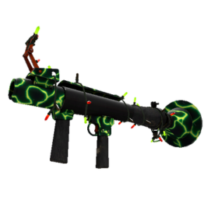 Strange Festivized Professional Killstreak Shell Shocker Rocket Launcher (Factory New)