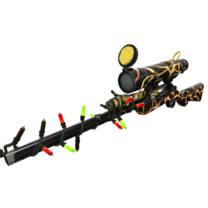 Strange Festivized Professional Killstreak Thunderbolt Sniper Rifle (Field-Tested)