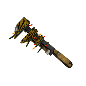Strange Festivized Professional Killstreak Tiger Buffed Wrench (Minimal Wear)