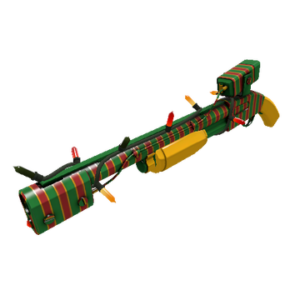 Strange Festivized Professional Killstreak Winterland Wrapped Rescue Ranger (Factory New)