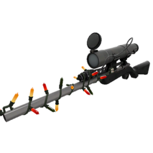 Strange Festivized Secretly Serviced Sniper Rifle (Minimal Wear)