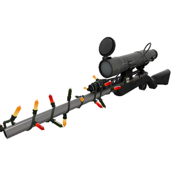 Strange Festivized Secretly Serviced Sniper Rifle (Minimal Wear)