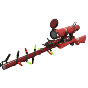 Strange Festivized Smissmas Spycrabs Sniper Rifle (Field-Tested)