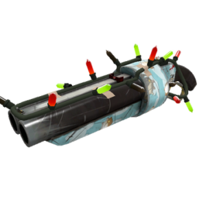 Strange Festivized Specialized Killstreak Blue Mew Scattergun (Field-Tested)
