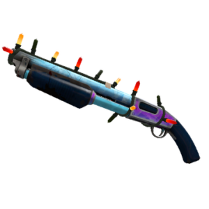 Strange Festivized Specialized Killstreak Frozen Aurora Shotgun (Well-Worn)