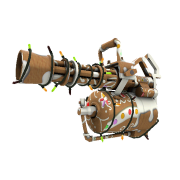 Strange Festivized Specialized Killstreak Gingerbread Winner Minigun (Factory New)