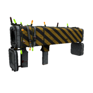 Strange Festivized Specialized Killstreak Hazard Warning Black Box (Well-Worn)