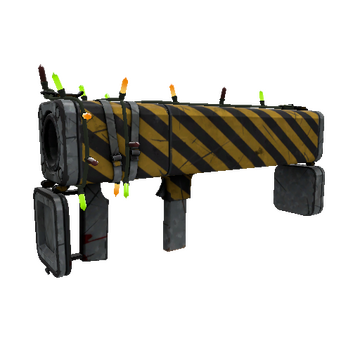 Strange Festivized Specialized Killstreak Hazard Warning Black Box (Well-Worn)