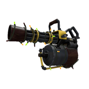 Strange Festivized Specialized Killstreak Iron Wood Minigun (Factory New)