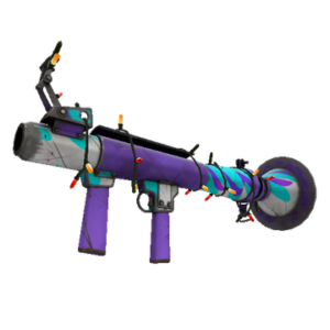 Strange Festivized Specialized Killstreak Jazzy Rocket Launcher (Well-Worn)