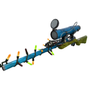 Strange Festivized Specialized Killstreak Macaw Masked Sniper Rifle (Field-Tested)