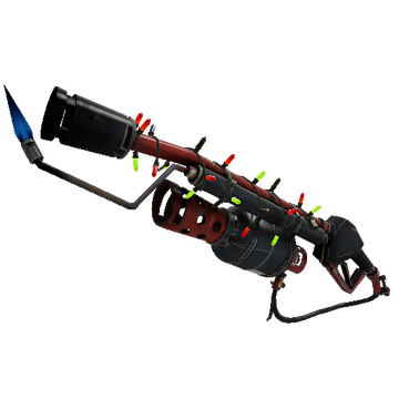 Strange Festivized Specialized Killstreak Neo Tokyo Flame Thrower (Field-Tested)