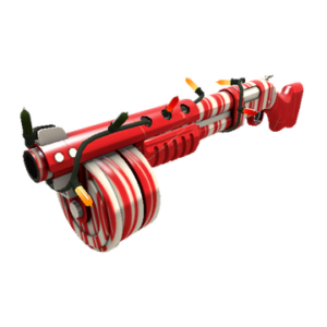 Strange Festivized Specialized Killstreak Peppermint Swirl Panic Attack (Factory New)