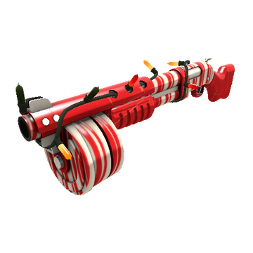 Strange Festivized Specialized Killstreak Peppermint Swirl Panic Attack (Factory New)