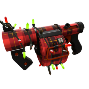 Strange Festivized Specialized Killstreak Plaid Potshotter Mk.II Stickybomb Launcher (Factory New)