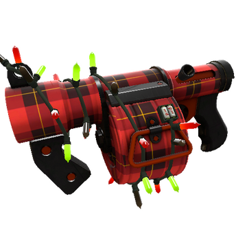Strange Festivized Specialized Killstreak Plaid Potshotter Mk.II Stickybomb Launcher (Factory New)