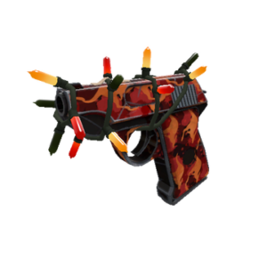 Strange Festivized Specialized Killstreak Red Rock Roscoe Pistol (Field-Tested)