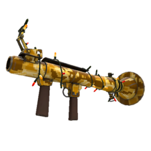 Strange Festivized Specialized Killstreak Sand Cannon Rocket Launcher (Minimal Wear)