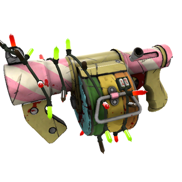 Strange Festivized Specialized Killstreak Sweet Dreams Stickybomb Launcher (Well-Worn)
