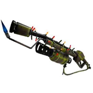Strange Festivized Specialized Killstreak Uranium Flame Thrower (Field-Tested)