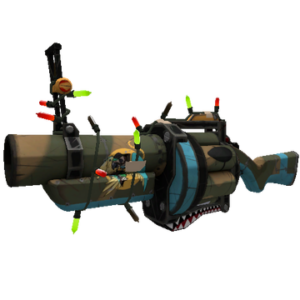 Strange Festivized Specialized Killstreak Warhawk Grenade Launcher (Field-Tested)