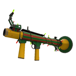 Strange Festivized Winterland Wrapped Rocket Launcher (Field-Tested)