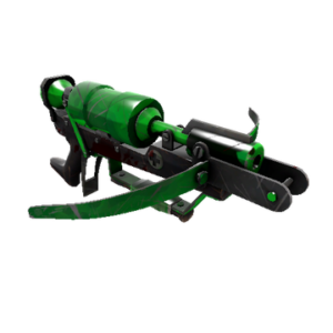 Strange Health and Hell (Green) Crusader's Crossbow (Battle Scarred)
