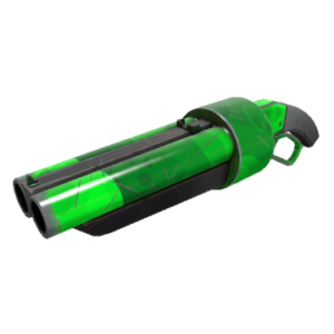 Strange Health and Hell (Green) Scattergun (Minimal Wear)
