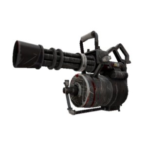 Strange Kill Covered Minigun (Battle Scarred)