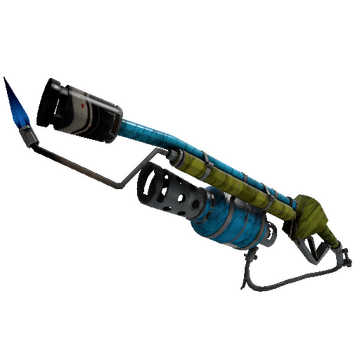 Strange Killstreak Macaw Masked Flame Thrower (Field-Tested)