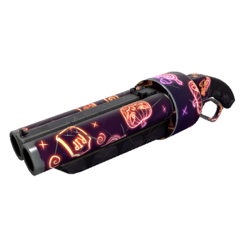 Strange Neon-ween Scattergun (Minimal Wear)