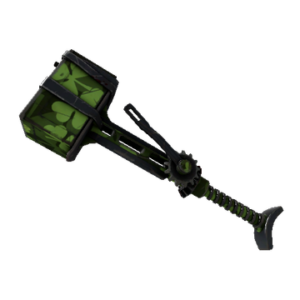 Strange Professional Killstreak Clover Camo'd Powerjack (Well-Worn)