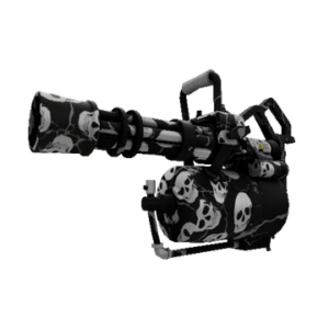 Strange Skull Cracked Minigun (Factory New)