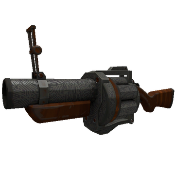 Strange Specialized Killstreak Damascus and Mahogany Grenade Launcher (Field-Tested)