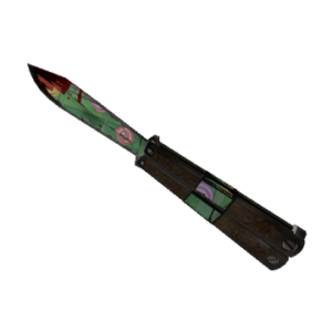 Unusual Festive Brain Candy Knife (Well-Worn)