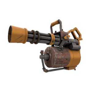 Unusual Festive Brick House Minigun (Minimal Wear)