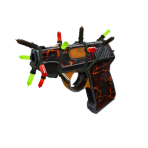 Unusual Festive Professional Killstreak Shot to Hell Pistol (Field-Tested)