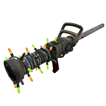 Unusual Festive Specialized Killstreak Blitzkrieg Medi Gun (Battle Scarred)